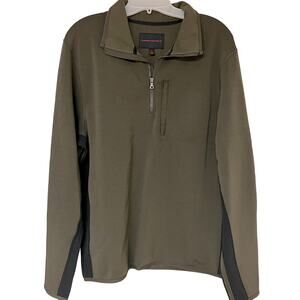 Banana Republic Half-Zip Fleece Sweatshirt Large